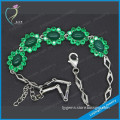 China silver fashion jewelry slap bracelet manufacturer